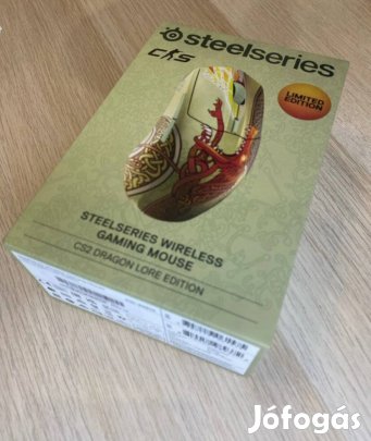 Steel Series cs2 Dragon Lore limited edition bontatlan gamer egér