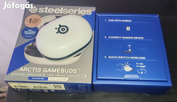 Steelseries Arctis Gamebuds (8 hó garancia)!