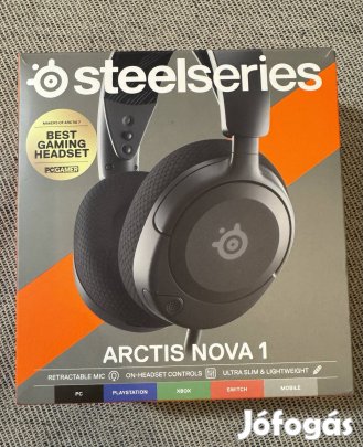 Steelseries Arctis Nova 1 gamer fejhallgató
