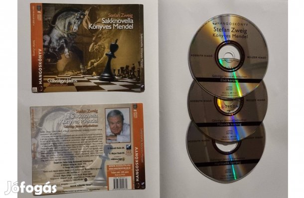 Stefan Zweig Sakknovella, Könyves Mendel (hangoskönyv 3CD)