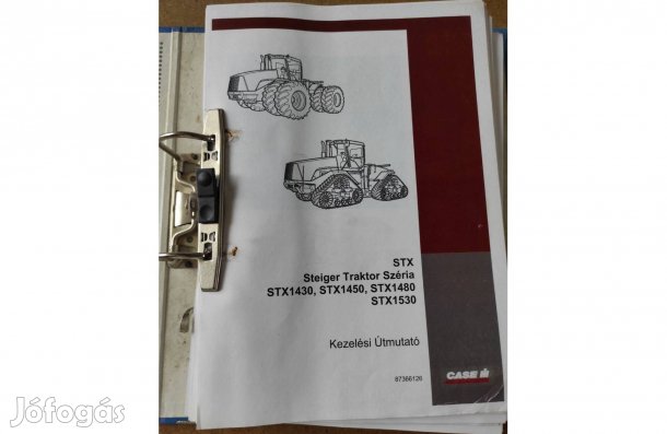 Steiger traktor széria STX 1430, 1450, 1480. 1530 kezelési utasítás