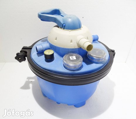 Steinbach medence homokszűrő tartály medence szűrő kb. 25 kg kék (5)