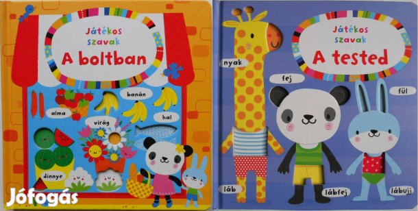 Stella Baggott - Játékos szavak A tested A boltban könyv (új)