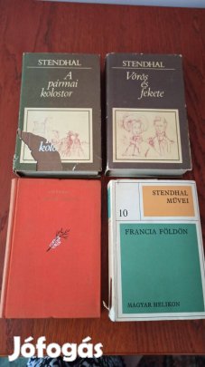 Stendhal könyvcsomag / 4 db könyv
