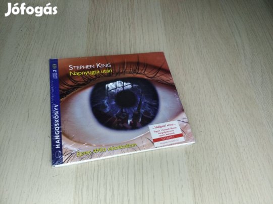 Stephen King: Napnyugta után - Hangoskönyv - 2 x CD /Bontatlan