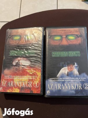 Stephen King az aranykor 1-2 vhs pakk fantasy