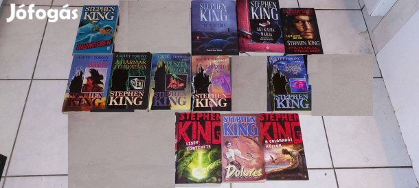 Stephen King könyvcsomag - 12 db egyben