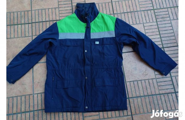 Steppelt béléses munkáskabát láthatósági munkás kabát M