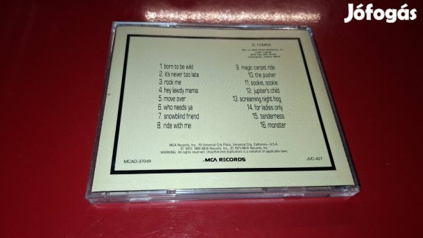 Steppenwolf 16 Greatest hits Cd 1993