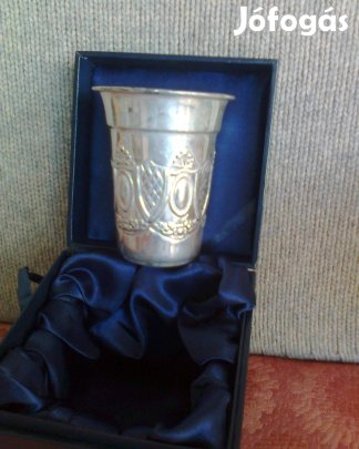 Sterling ezüst keresztelőpohár