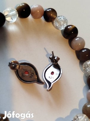 Sterling silver ezüst fülbevaló 925 .