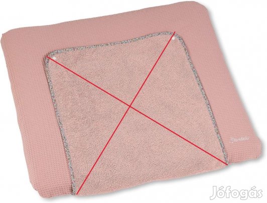 Sterntaler Baylee Rose pelenkázólap huzat, 72x85, OUTLET termék