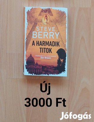 Steve Berry - Harmadik titok Új Könyv
