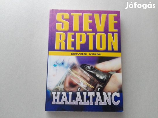 Steve Repton:Haláltánc című könyve teljesen új állapotban eladó