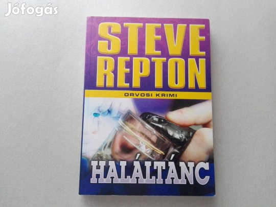 Steve Repton:Haláltánc című könyve teljesen új állapotban eladó