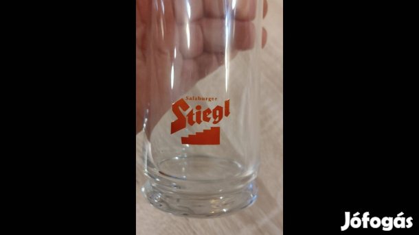 Stiegl 0,5 l sörös pohár gyűjtőknek