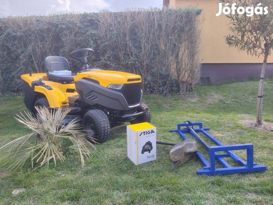 Stiga Estate 2398 HW fűnyíró traktor fűnyírótraktor kéthengeres