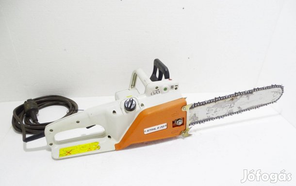 Stihl E 20 elektromos láncfűrész villanyfűrész fűrész 2000 Watt