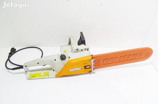 Stihl E 20 elektromos villanyfűrész láncfűrész fűrész 2000 W