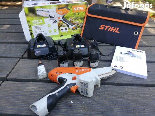 Stihl Gta26 akkus ágvágó láncfűrész! 