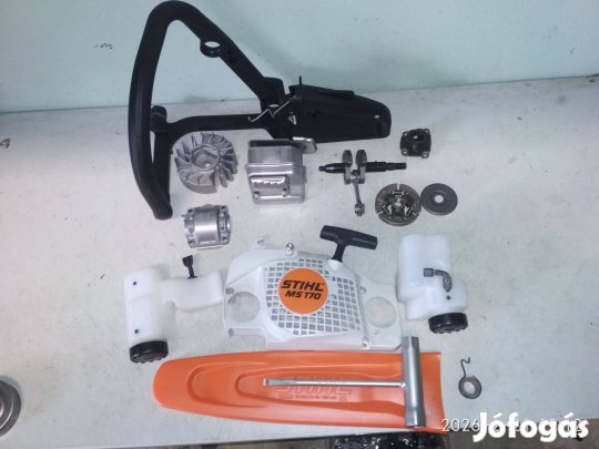 Stihl MS 170 2-mix láncfűrész gyári új alkatrészek