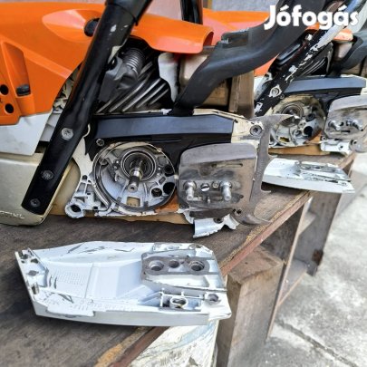 Stihl MS 462 berántó dekni, olajpumpa, komplett kuplung kerestetik