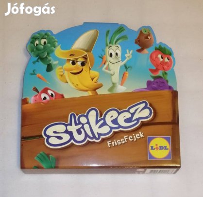Stikeez Friss Fejek, hiánytalan, gyűjtődobozzal