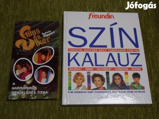 Stílus és siker + Színkalauz (ruházat, smimk, hajviselet, szemüveg, ék