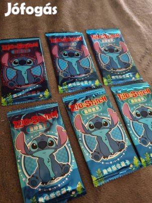 Stitch gyűjthető kártyák 