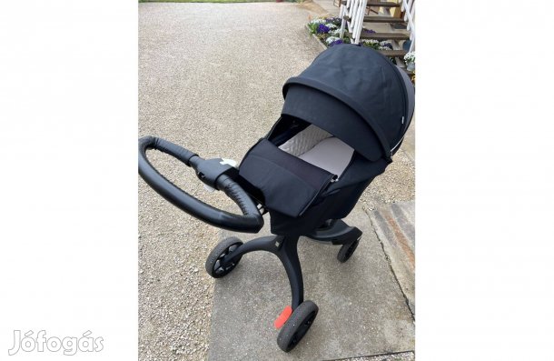 Stokke Xplory V6 fekete babakocsi szett eladó