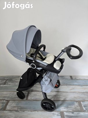 Stokke Xplory V6 sport babakocsi Balance Blue Limited Edition