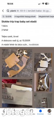 Stokke trip trap baby set