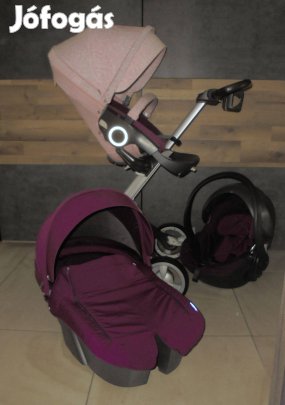 Stokke xplory v3 multifunkciós babakocsi szett futárral is küldöm