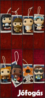 Stranger Things Figurák - 8db-os szett (Funko Pop x Kinder Joy)