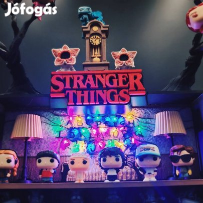 Stranger Things Kinder Joy figura tartó display LED