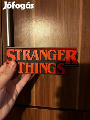 Stranger Things Logó dekorációs dísz 2db
