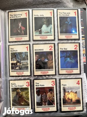 Stranger Things kártya csere