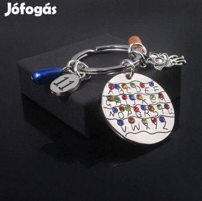 Stranger Things kulcstartó Új számlával Készleten Eleven Demogorgon