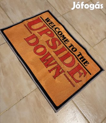 Stranger things Upside down, szőnyeg lábtörlő
