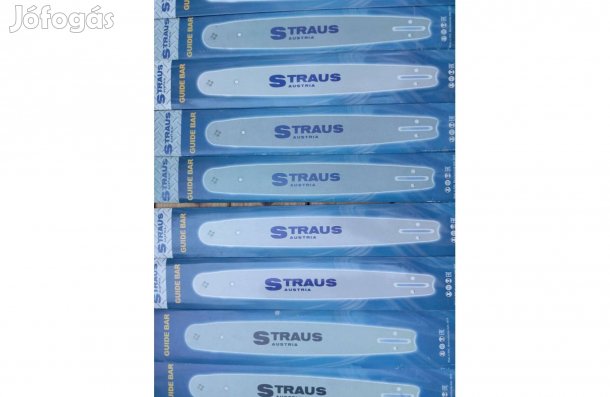 Straus Austria láncvezető. 16", 3/8, 57 szem. 10 darab. Új