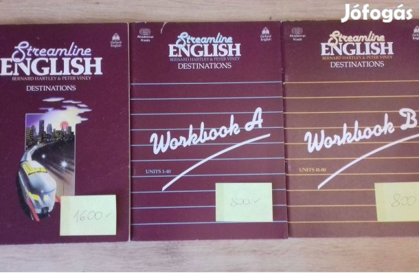 Streamline English (angol nyelvkönyv + munkafüzet)