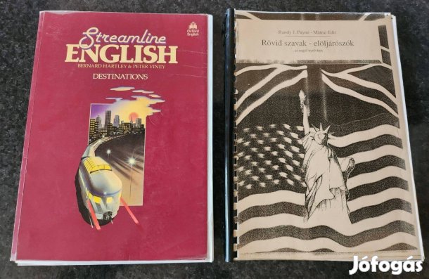 Streamline English és Szavak, Előljárók angolul könyv
