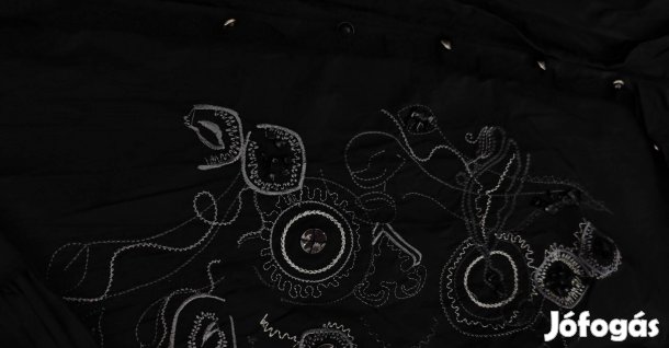 Strech designer női fekete ing