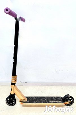 Street Surfing Ripper freestyle roller 2019es, arany, jó állapot, e