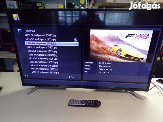 Strong SRT40FX4003 Led tv jótállással Képernyő g