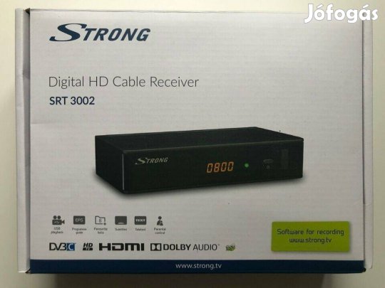 Strong SRT 3002,Thomson THC 301, HD kábel TV (DVB-C) vevőkészülék