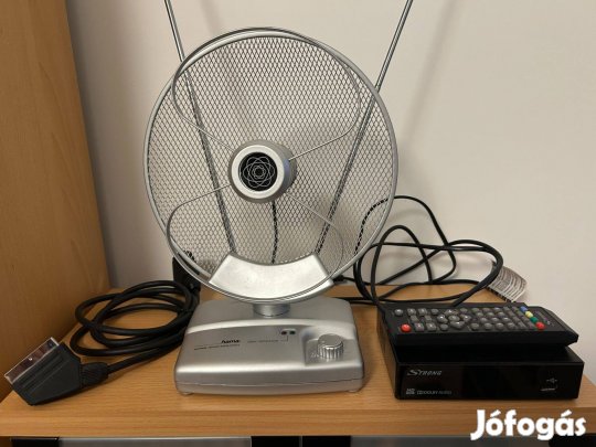 Strong beltéri HD vevőegység + Hama szobaantenna