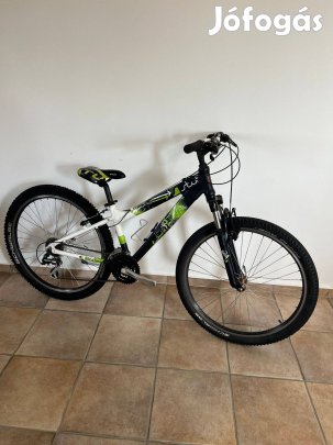 Stuf Poise fekete gyerek kerékpár fiú 26