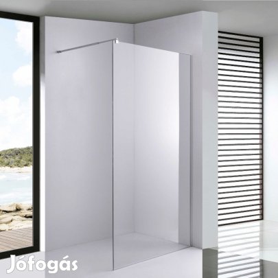 Stuxi Milano Walk-in zuhanyfal, 100x200 cm, 8 mm vastag vízlepergető