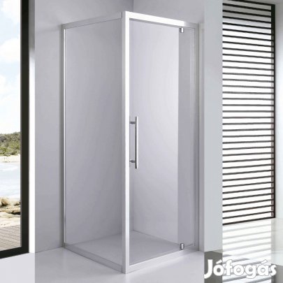 Stuxi Torino 100x100 szögletes nyílóajtós zuhanykabin 6 mm vízleperge